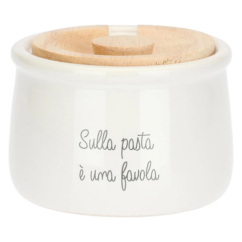 Portaformaggio Grattugiato Gli Onesti La porcellana bianca