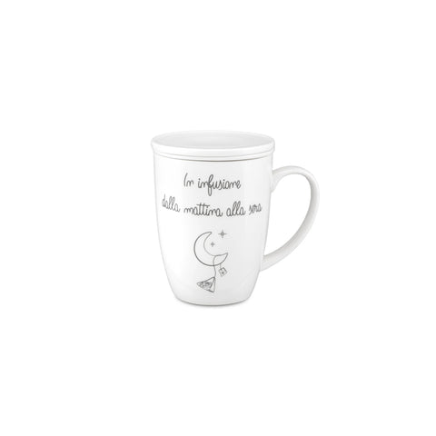 Gli Onesti Tisaniera 450 ml Gli Onesti La Porcellana bianca 450 ml