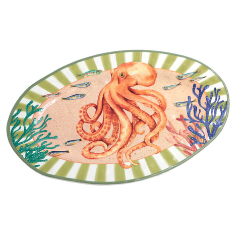 Vassoio ovale, Litorale - Melamina, 45x30cm