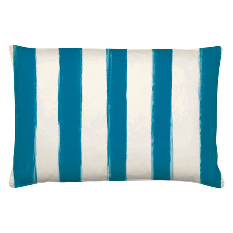 Cuscino  Litorale 40X60 cm Blu  Tessuto Rose e Tulipani