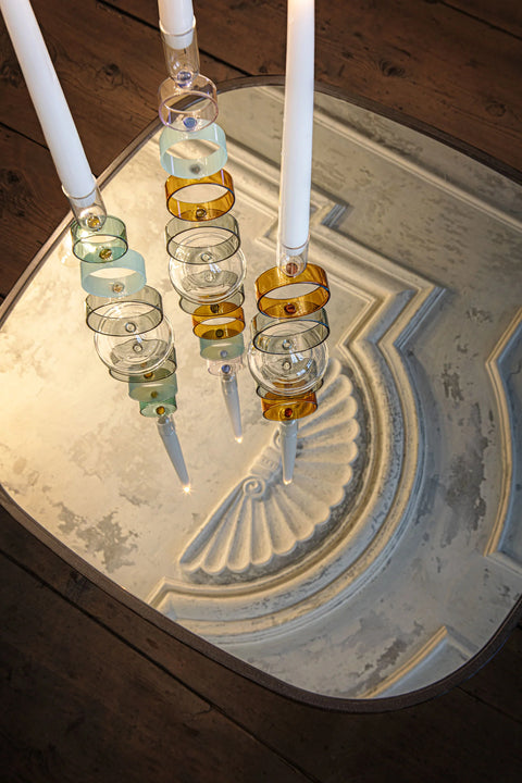 Portacandele Cerchi Cerchiando rituali domestici