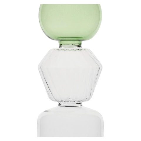 Vaso Monofiore L Verde, Versavice - Vetro Borosilicato RITUALI DOMESTICI