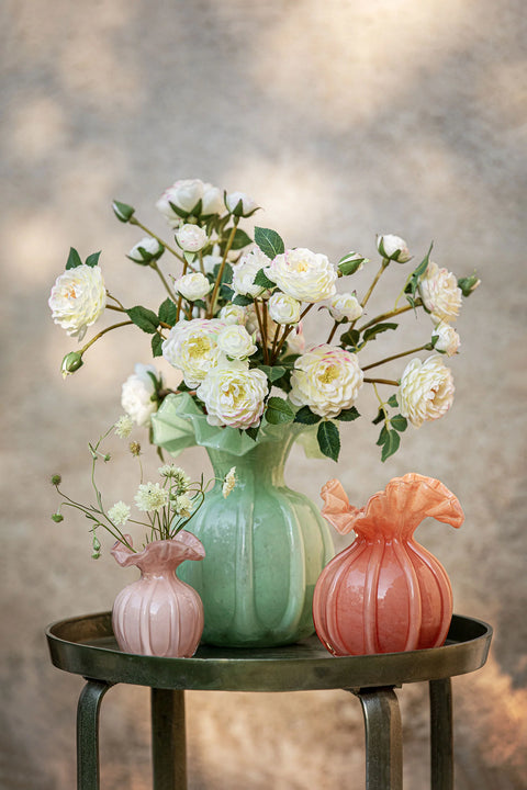 Vaso Nervature M Gala  Vetro RITUALI DOMESTICI