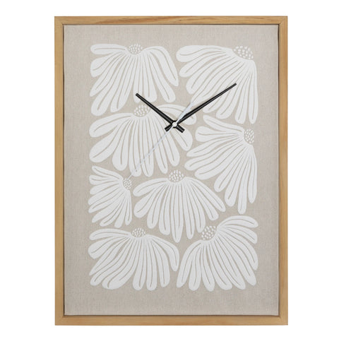 Orologio Margherite Biancofiore Legno RITUALI DOMESTICI