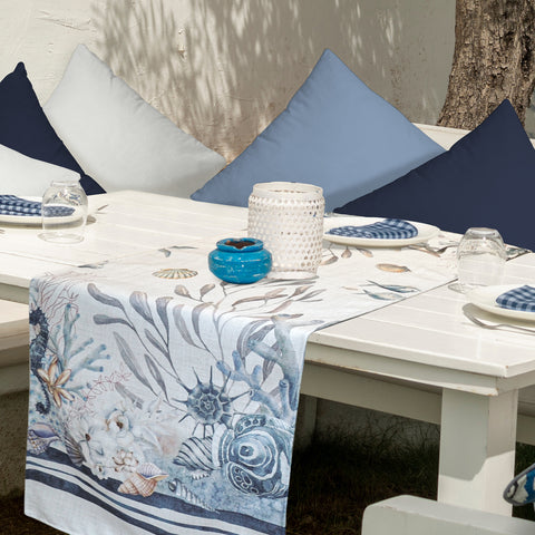 Runner idrorepellente 50×150 Coralline Casa Anversa
