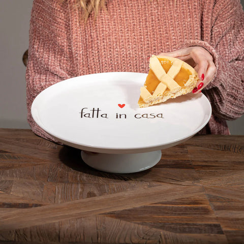 Alzata per dolci e torte in gres - Fatta in casa da Simple Day