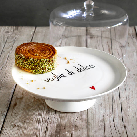 Alzata per dolci e torte in gres - Voglia di dolce da Simple Day