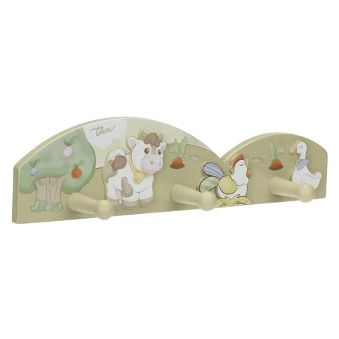 Appendiabiti cameretta in legno Dolce Fattoria