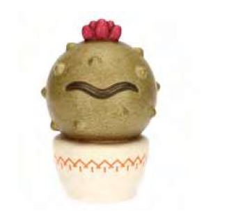 Mini cactus con fiore rosso THUN x Frida Kahlo