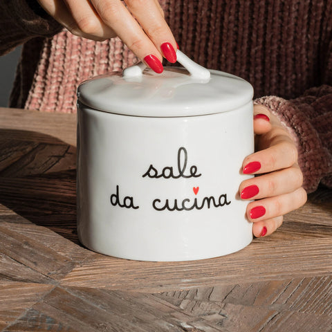 Barattolo in gres Sale da cucina da Simple Day