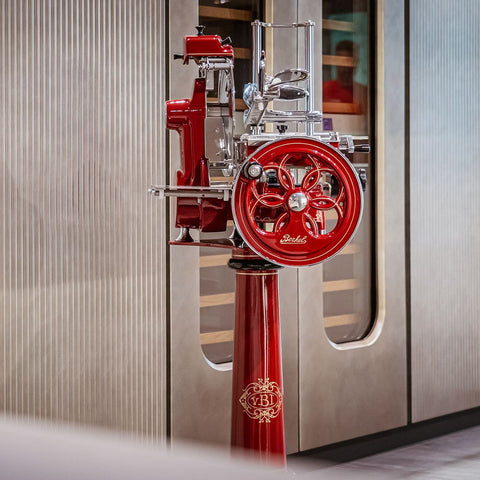 Affettatrice manuale a volano domestica B2 Rosso Berkel