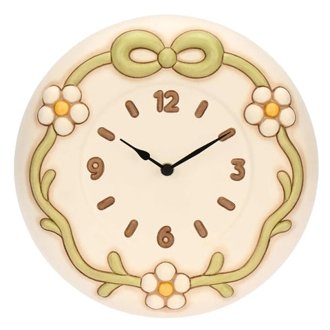 Orologio margherite in ceramica