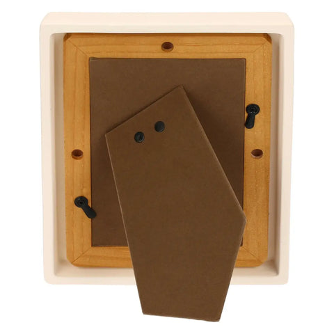 Portafoto margherite in ceramica, medio