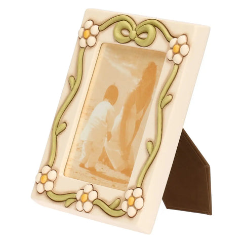 Portafoto margherite in ceramica, grande