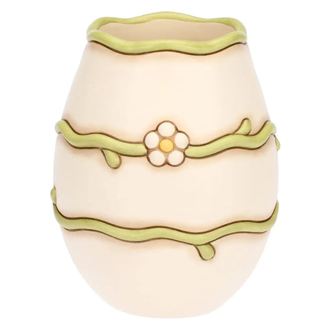 Vaso margherite in ceramica, medio