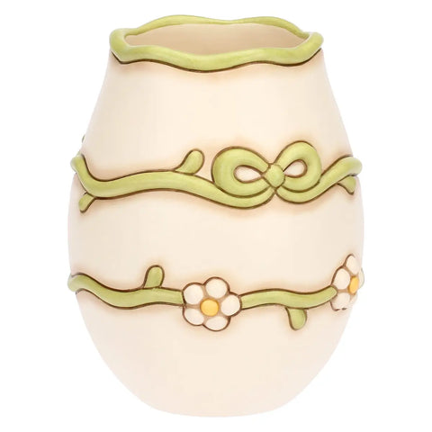 Vaso margherite in ceramica, medio