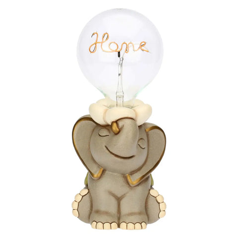 Lampada moderna da tavolo con elefante Thun