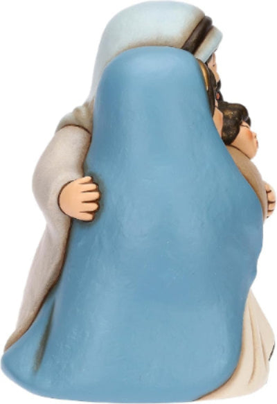 Sacra Famiglia con campana in vetro