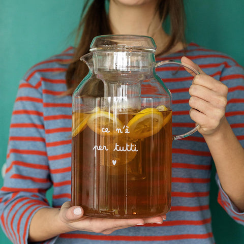 Caraffa con portaghiaccio Ce n'è per tutti da Simple Day