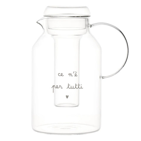 Caraffa con portaghiaccio Ce n'è per tutti da Simple Day