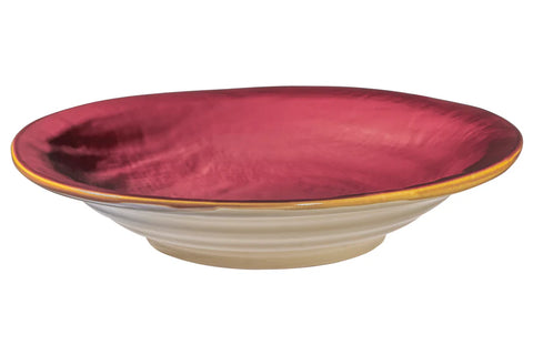 Piatto Fondo Rosso mediterraneo novità home