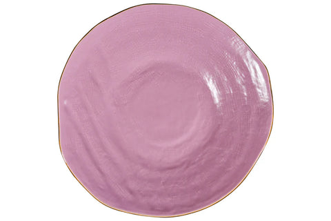 Piatto piano Rosa mediterraneo novità home