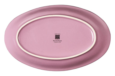 Mediterraneo - Vassoio Piccolo Ovale Rosa Mediterraneo  novità home