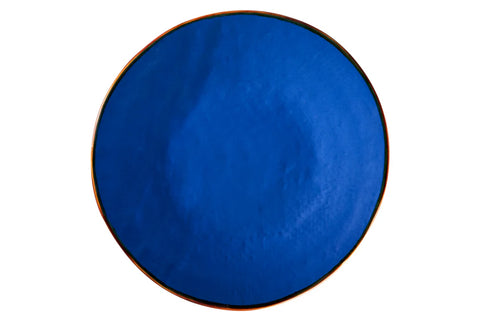 Piatto Dessert in Gres Blu mediterraneo novità home