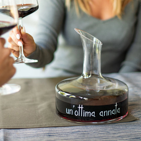 Decanter in vetro Un'ottima annata da Simple Day
