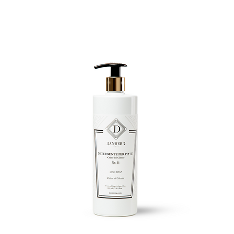 Detergente Piatti Cedro del Cilento Nr. 51 Dispenser Oro dANHERA