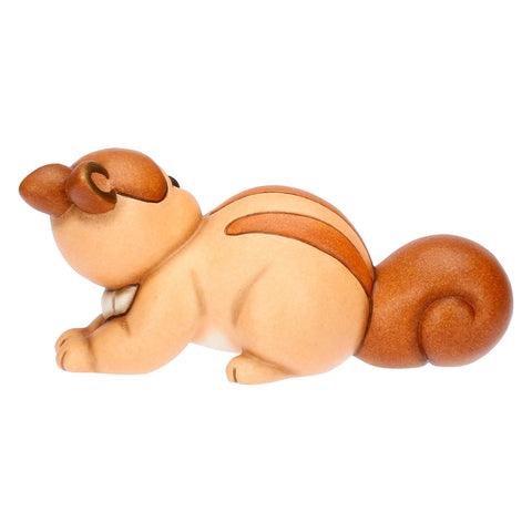 Scoiatolo diva in ceramica piccola