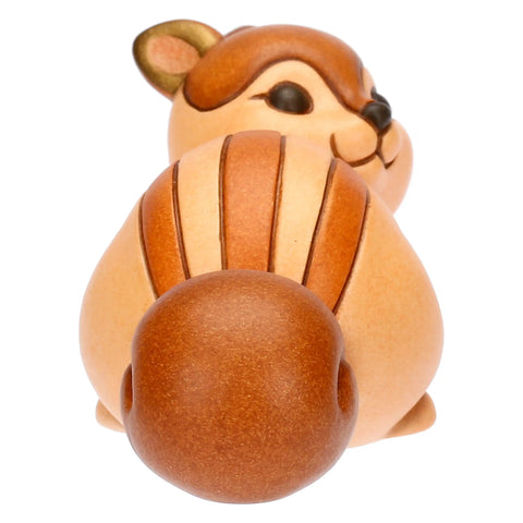 Scoiatolo diva in ceramica piccola