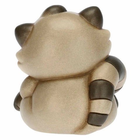 Procione in ceramica con cuore