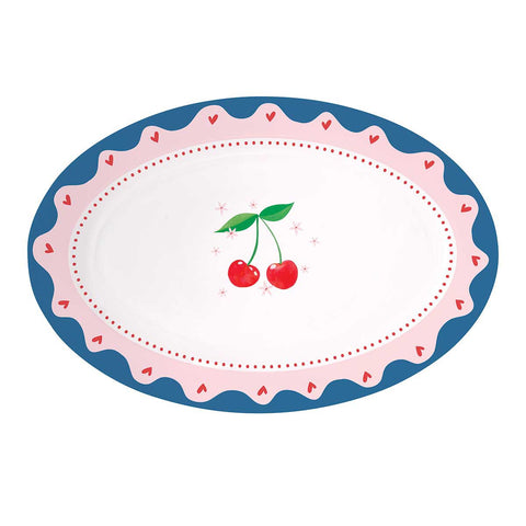 PIATTO OVALE IN PORCELLANA FRUIT MANIA easy life