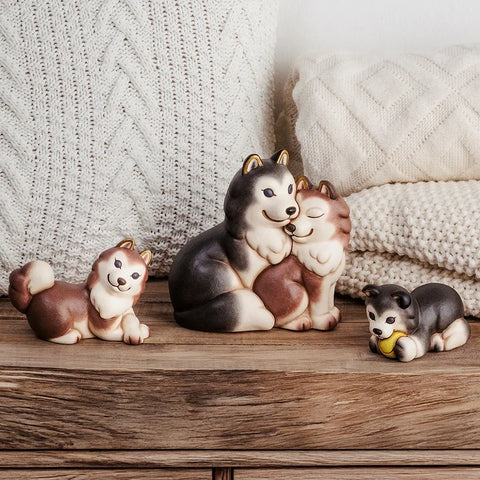 Husky Alaska in ceramica