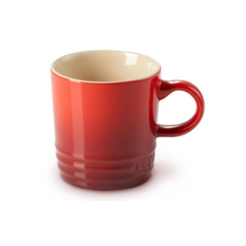 Tazza Espresso London in gres vetrificato ciliegia 100 ml