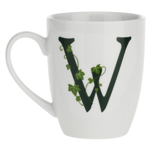 Mug con lettera 'W' Atupertu