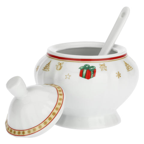 Zuccheriera con cucchiaino Christmas Edition