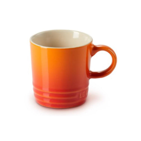 Tazza Espresso London in gres vetrificato arancio 100 ml