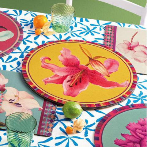 Tovaglietta rigida gialla - protea reale