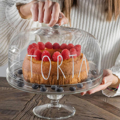 Campana Torta in bianco Ø 24.5 cm