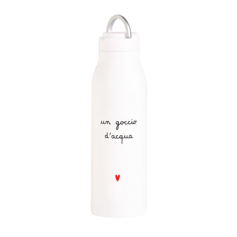 borraccia termica 0,5 l un goccio d acqua cuore 10011705 X Simple Day 
