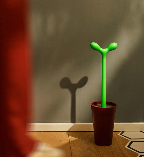 Merdolino scopino da bagno marrone