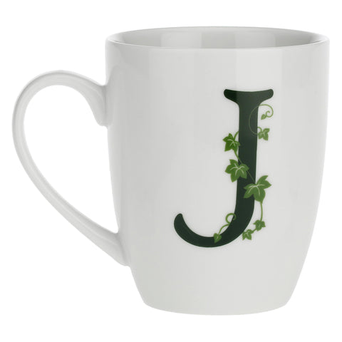 Mug con lettera 'J' Atupertu