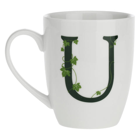 Mug con lettera 'U' Atupertu