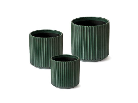 CASPO' CERAMICA SHINY 42X39 CM VERDE