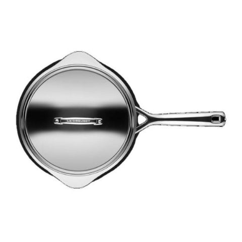 Padella "Dello Chef" con becco in alluminio antiaderente Ø 24