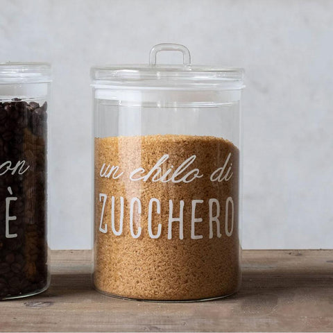 Barattolo Un chilo di zucchero