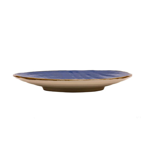 Mediterraneo Piatto Piano in Gres Blue