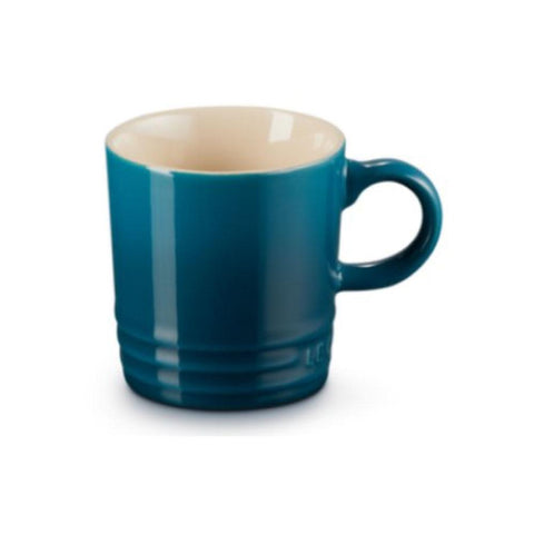 Tazza Espresso London in gres vetrificato deep teal 100 ml